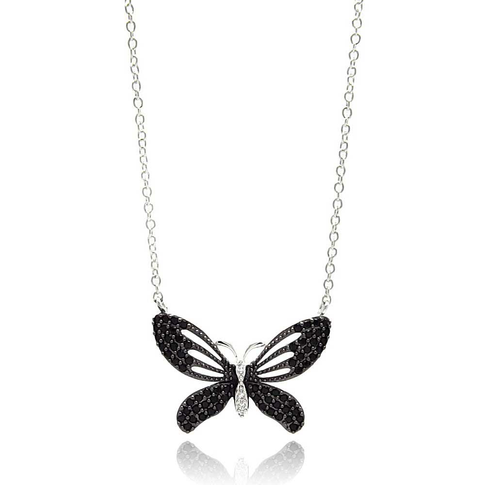 Sterling Silver "Butterfly" Necklace